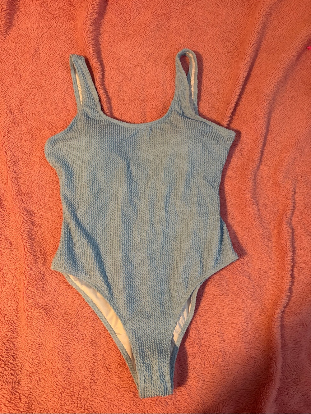 Light Blue Classic Scoop Neck